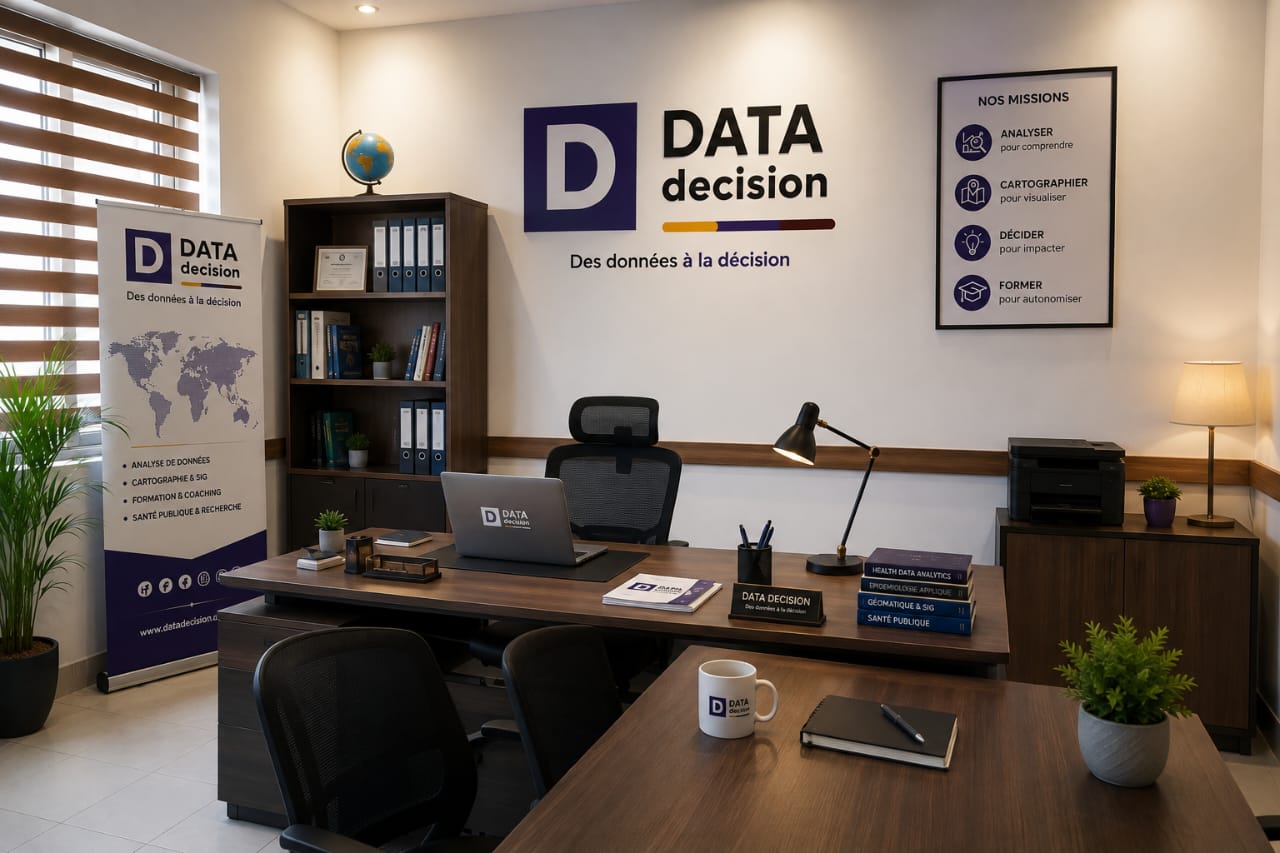 Bureau professionnel de Data Decision à Kinshasa
